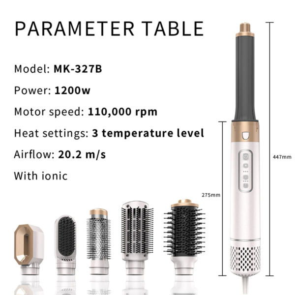 6 in 1 Hot Air Styler