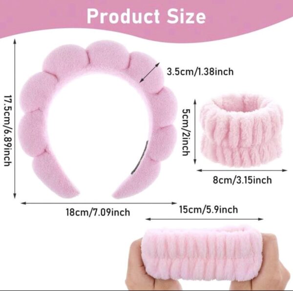 4 pcs Set Makeup headbands